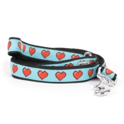 The Worthy Dog Graphic Hearts Dog Leash